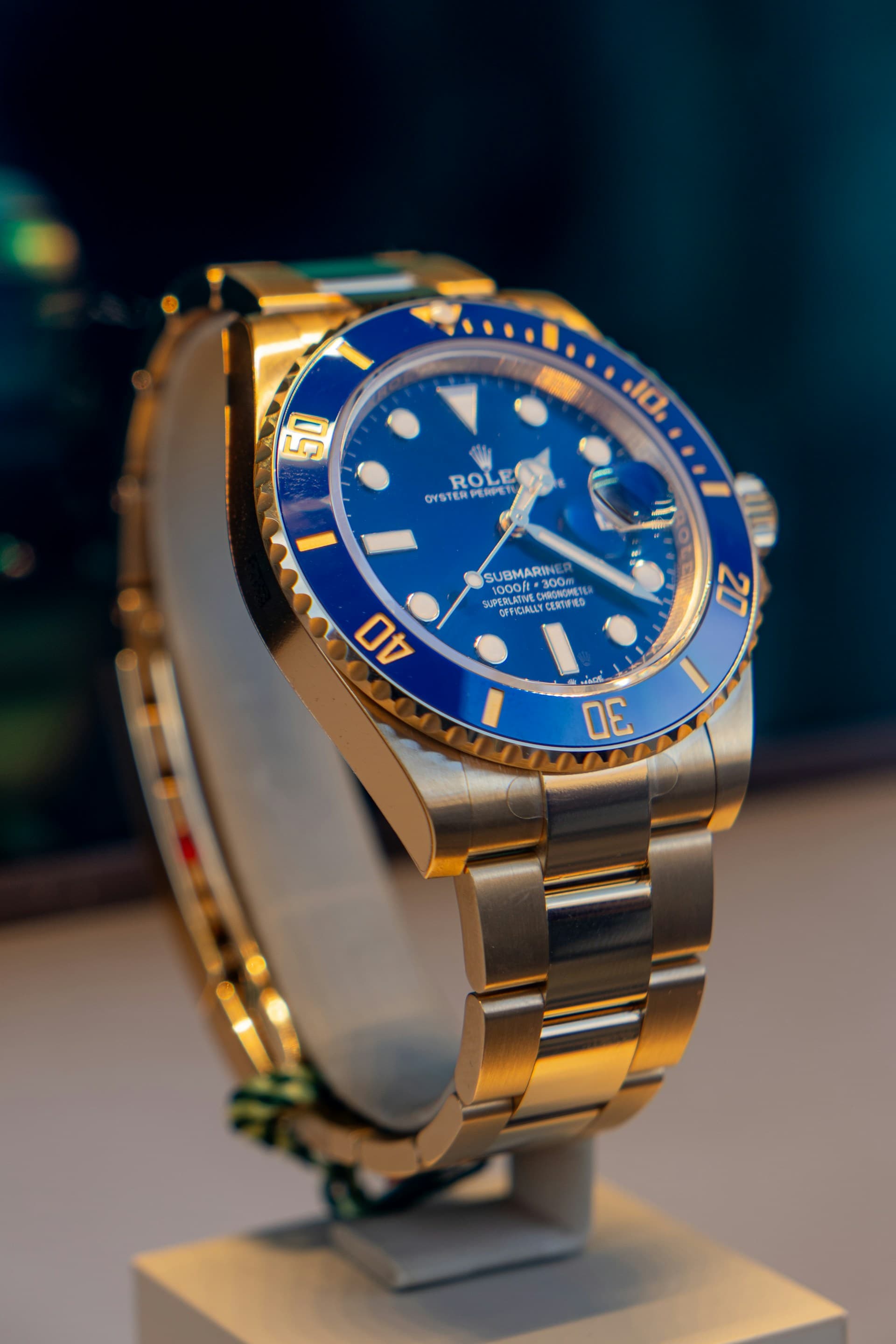 The Watch Case — Gold chronograph